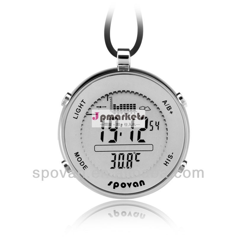 防水釣り懐中時計のスタイル気圧計高度計付きthermomete2014年新しい製品トラッキング釣り場所問屋・仕入れ・卸・卸売り