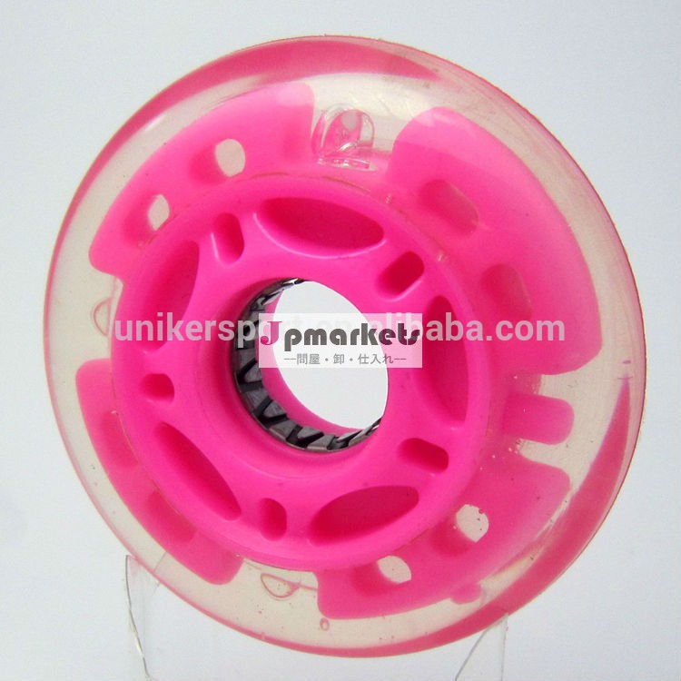 72mm*24mm、 led点滅、 puの車輪、 プロのインラインスケートの車輪問屋・仕入れ・卸・卸売り