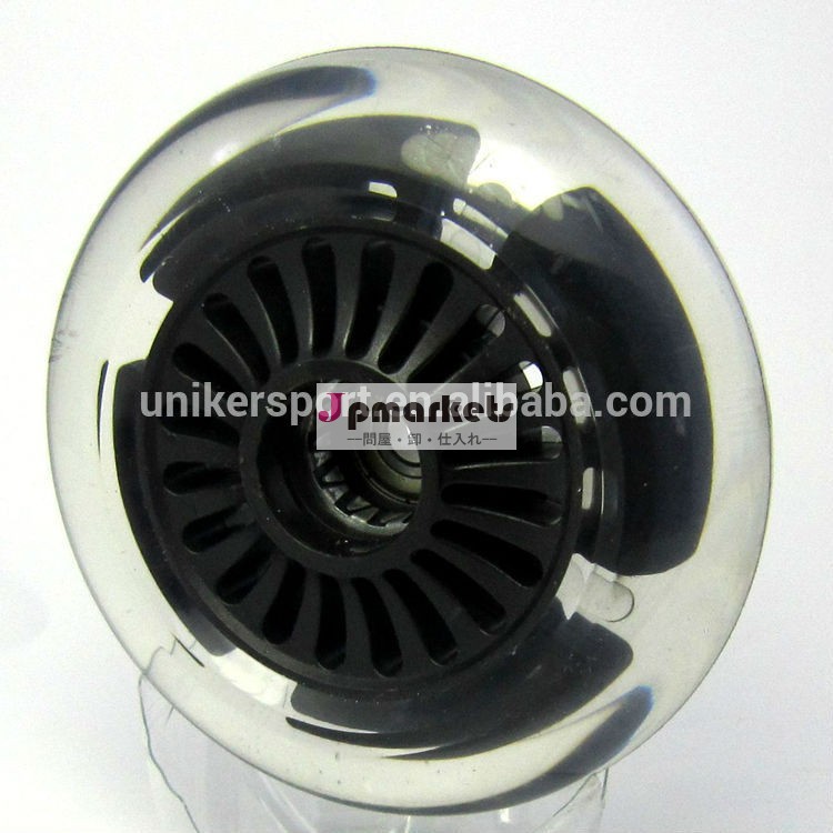 100mm*30mm、 led点滅、 puの車輪、 プロのインラインスケートの車輪問屋・仕入れ・卸・卸売り