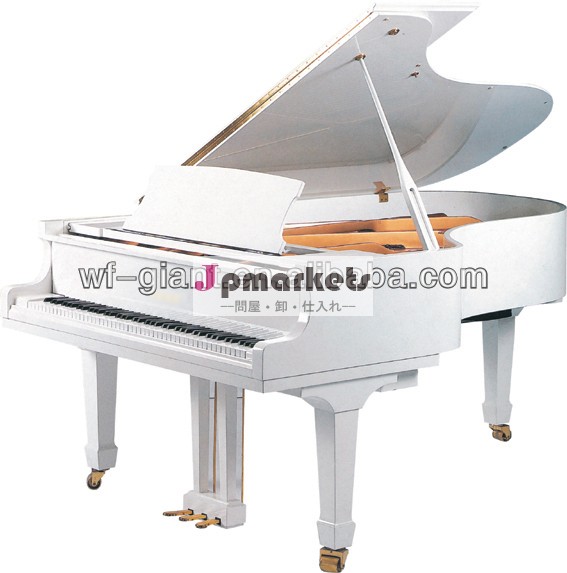 楽器熱い販売88キーホワイトgp-160wコンサートグランドピアノ問屋・仕入れ・卸・卸売り