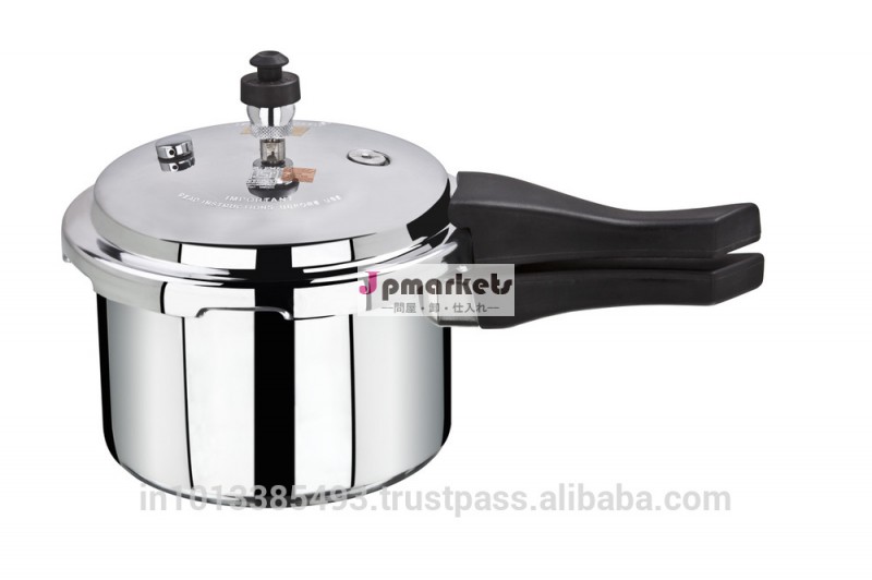 Isi著しいバージン7.50ltr。 外蓋のアルミ圧力鍋高品質テレビで見られるように問屋・仕入れ・卸・卸売り