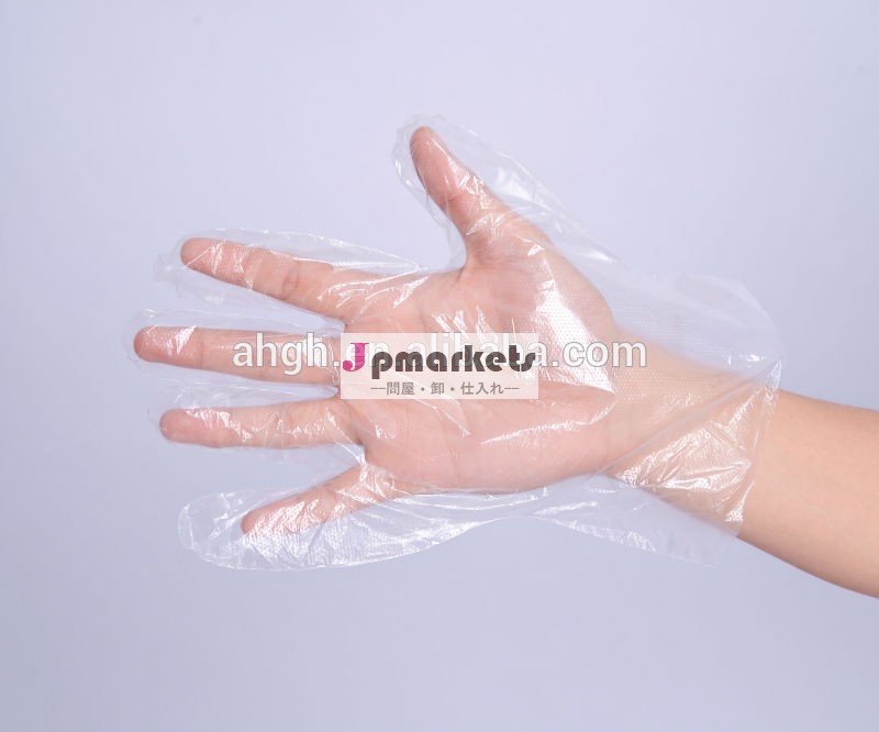hdpe使い捨て手袋手袋手袋hdpe高密度polyethelenedispoable問屋・仕入れ・卸・卸売り