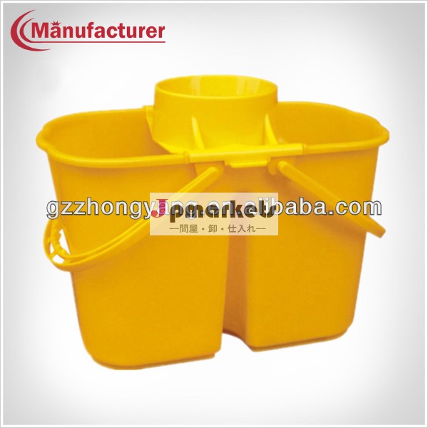 広く使われている便利なプラスチックの黄色のクリーニングバケット/ハンディモップバケツ問屋・仕入れ・卸・卸売り