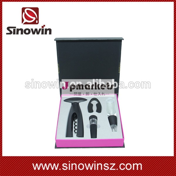 2014 promotional wine decanter gift set with customized logo printed問屋・仕入れ・卸・卸売り