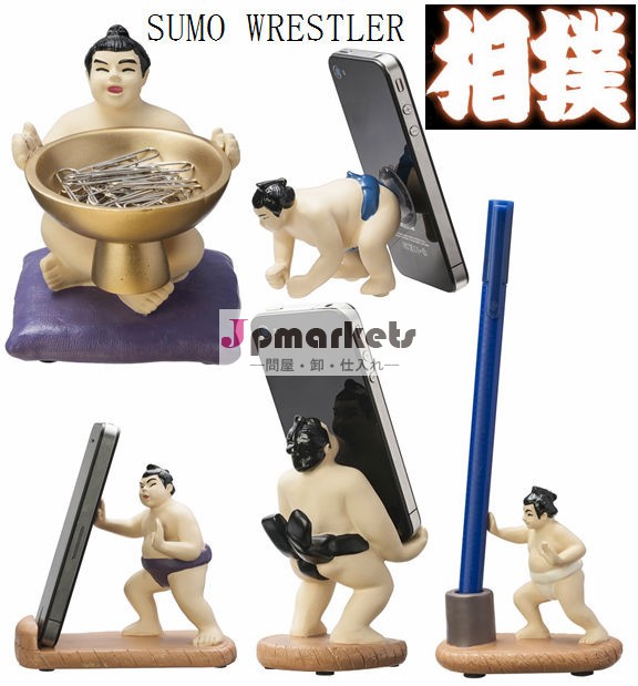 お相撲さんスマート電話スタンドホルダーやペンスタンド問屋・仕入れ・卸・卸売り