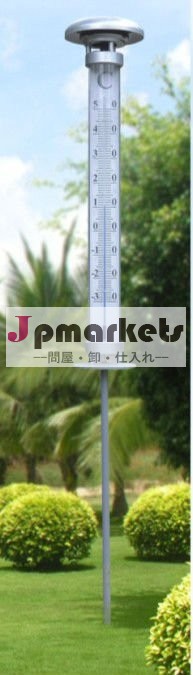 ライトが付いているデジタル太陽芝生の温度計問屋・仕入れ・卸・卸売り