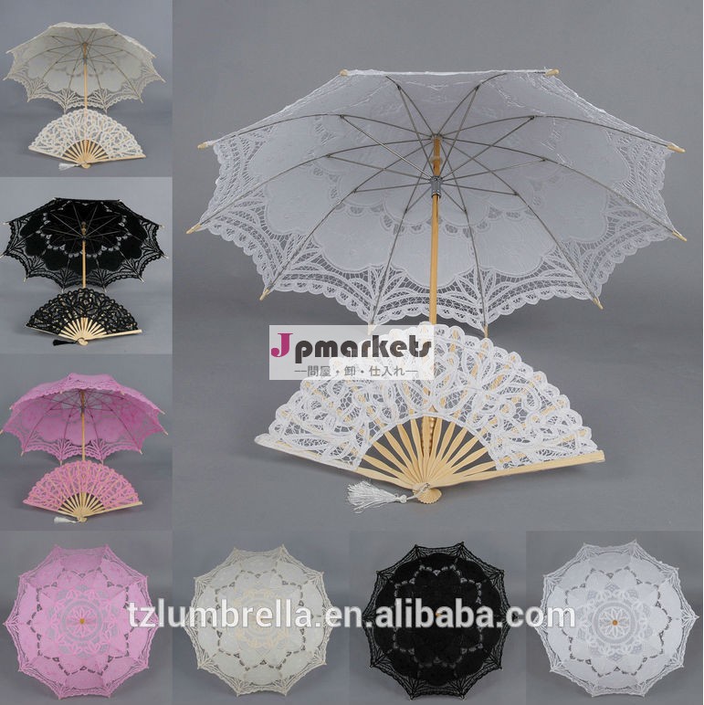 プロモーションカラフルな中国の絹の結婚式の傘をカスタマイズする問屋・仕入れ・卸・卸売り