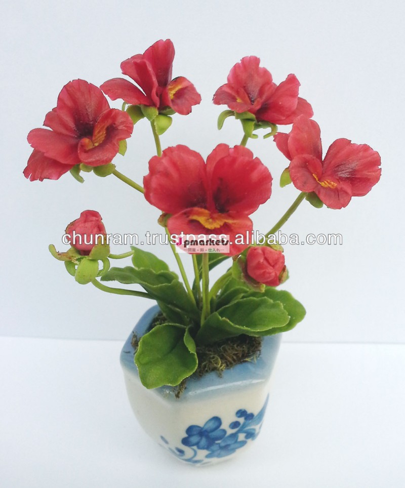 パンジー粘土の花問屋・仕入れ・卸・卸売り