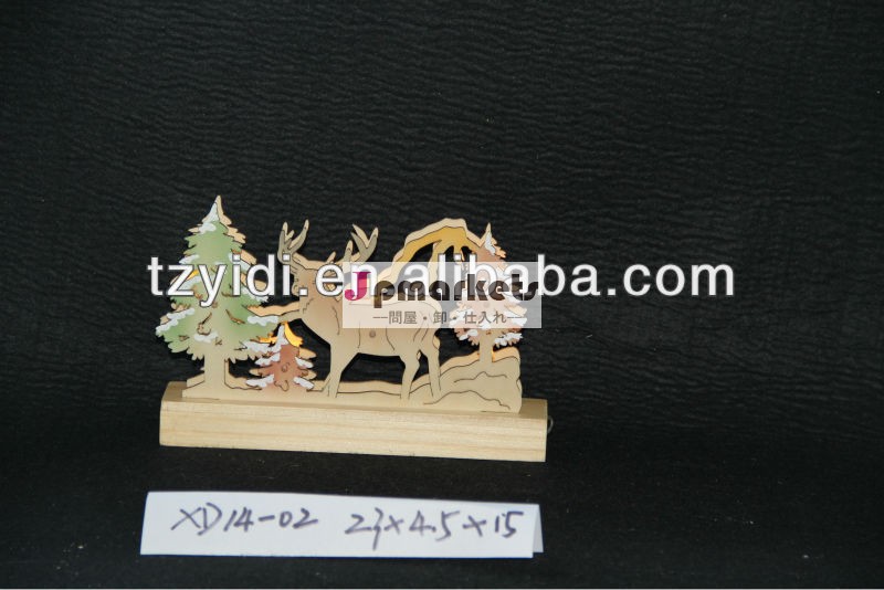 木製のクリスマスキャンドル橋ライト問屋・仕入れ・卸・卸売り