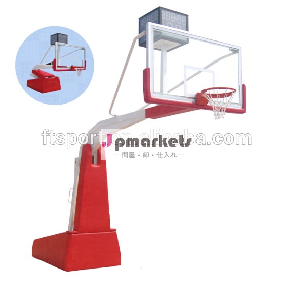 ポータブル油圧競争レベル1fibaバスケットボールシステム問屋・仕入れ・卸・卸売り