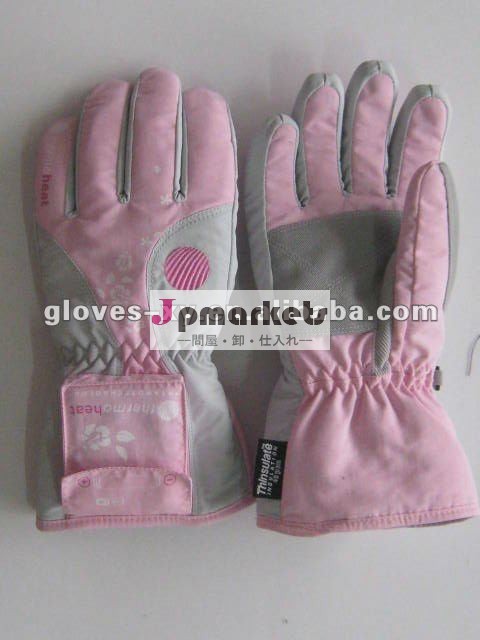 2012の方法設計及び熱い販売の女性または女性の冬季スポーツはスキー手袋を熱した問屋・仕入れ・卸・卸売り