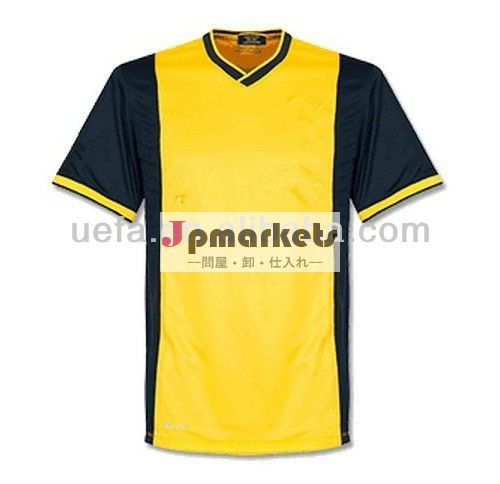 マドリッド2013/14atletico黒黄色のサッカージャージタイ品質、 サッカークラブジャージ、 カスタムフットボールシャツ問屋・仕入れ・卸・卸売り