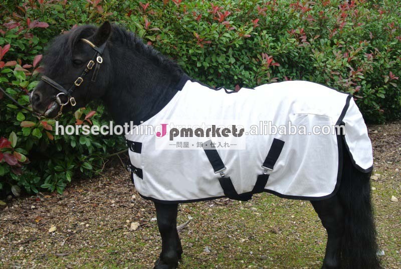 紫外線保護された馬の衣類impex白メッシュ敷物とコンボ問屋・仕入れ・卸・卸売り