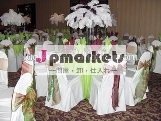 エレガントな白い安いイベントの装飾の椅子用カバー宴会チェア中国工場サプライヤー問屋・仕入れ・卸・卸売り