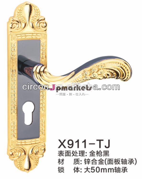 亜鉛合金の金属x916ほぞ穴のドアハンドルのための木材のドアロックパネル、 ドアハンドル問屋・仕入れ・卸・卸売り