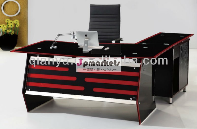 現代的な新しいデザイン全面ガラス張りのオフィス/ボスのテーブル/cy-b2130デスク問屋・仕入れ・卸・卸売り