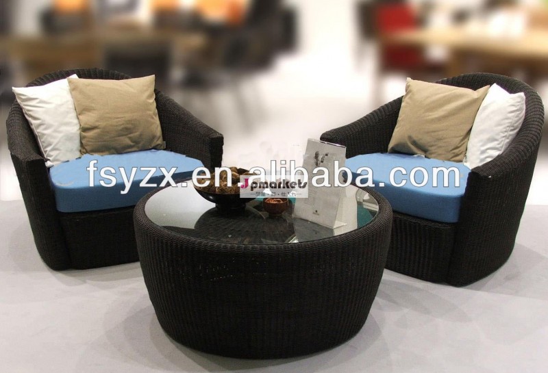 人気のある屋外籐のバルコニーの家具デザイン NO.YZX0214問屋・仕入れ・卸・卸売り