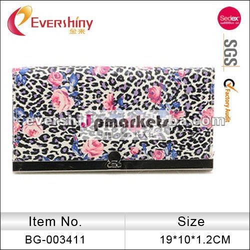 ヒョウの切り花は女性2012年のための方法財布の最もよい札入れを混合した問屋・仕入れ・卸・卸売り