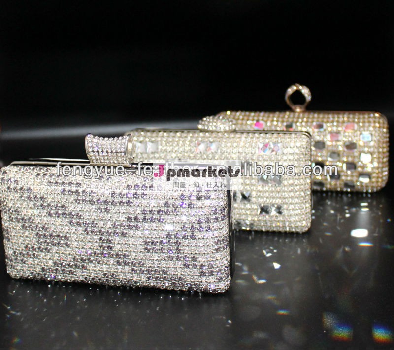 新しいファッションクリスタルハンドバッグ2014年/クリスタルイブニングバッグ/ダイヤモンドの財布( ミリリットル- cb02)問屋・仕入れ・卸・卸売り