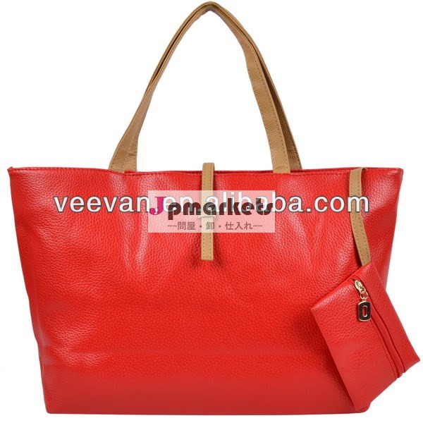 赤の財布やハンドバッグ、 女性のショルダーバッグ、 女性の手バッグ革問屋・仕入れ・卸・卸売り