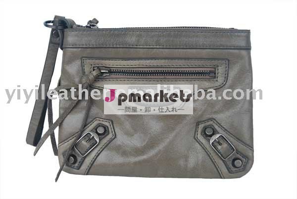 084435- 本革クラッチバッグ、 良質の女性の手提げポリ袋問屋・仕入れ・卸・卸売り