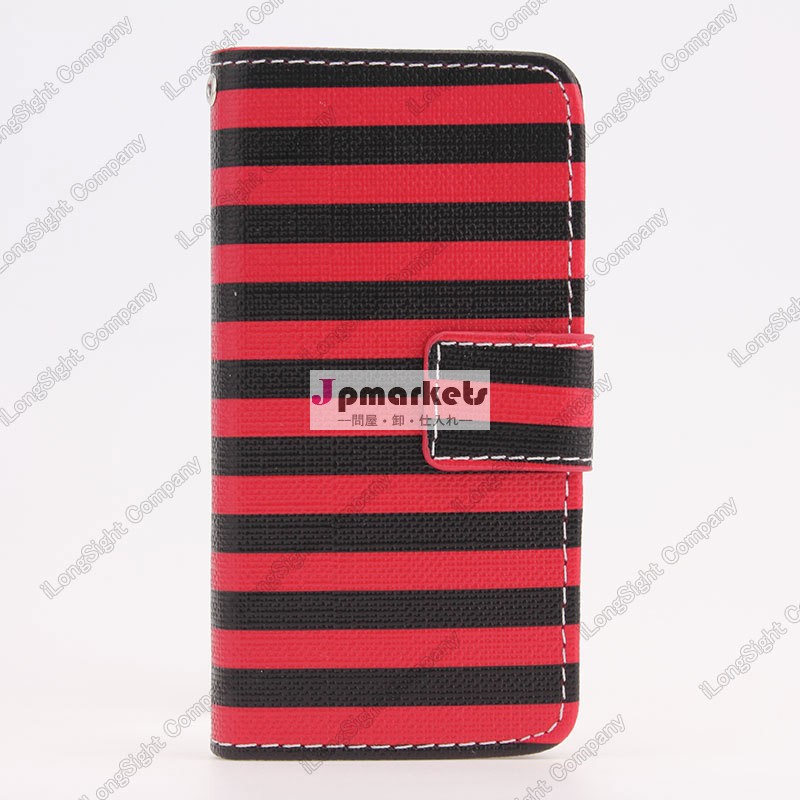 アイフォン6iPhone6革レザーケースカバー手帳型6色赤と黒可愛いシンプル問屋・仕入れ・卸・卸売り