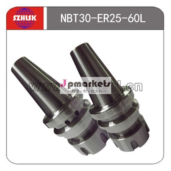 高精度コレットチャックコレットでerナットerスパナとnbt30-er25-60のプルスタッド問屋・仕入れ・卸・卸売り