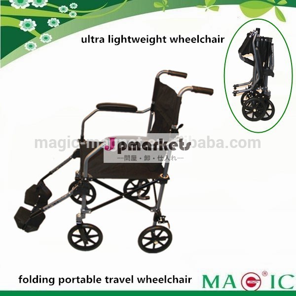 新しい2014年9.2kgコンパクトなポータブル折り畳み式車椅子障害者のための高齢者を持つ人々のトラベルキャリーバッグ問屋・仕入れ・卸・卸売り