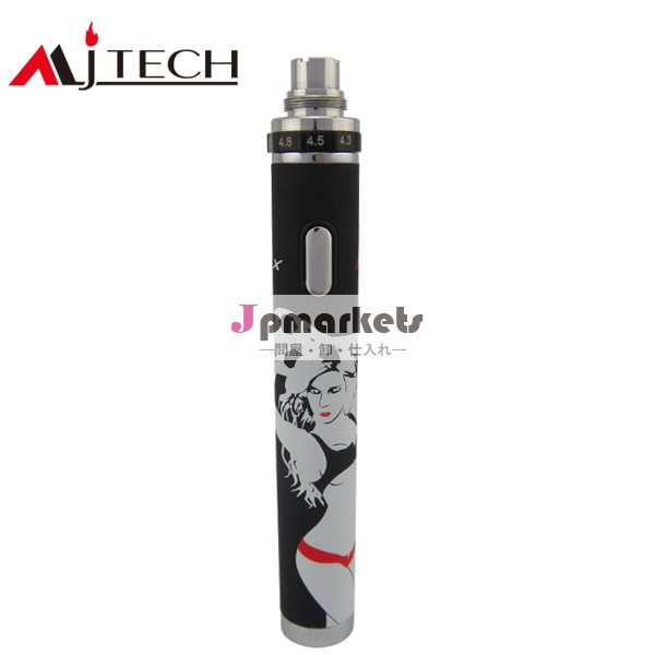 新しいドライハーブＥＸＧＯw3mjtechola×セクシーな電子タバコのバッテリー電圧制御1300/1600mah3.3-5.5vトップツイスト問屋・仕入れ・卸・卸売り