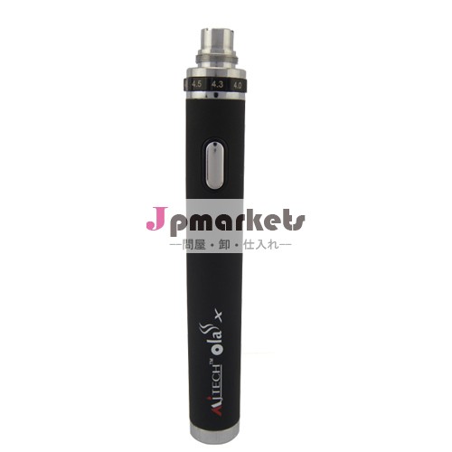 2014年ola×クールとセックス1300/1600mah3.3-5.5vバッテリー電圧alibabaの米国トップツイストスリムタバコ問屋・仕入れ・卸・卸売り