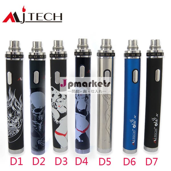 機械的な2つの充電方法mod電子タバコ販売のためのxmjtechola3.3-5.5vトップねじれの電圧問屋・仕入れ・卸・卸売り