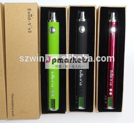 液晶画面1300mahのevod- vv3バッテリーevod- v可変電圧v33.0-6.0vevodvv3mt3パススルー電池のための問屋・仕入れ・卸・卸売り
