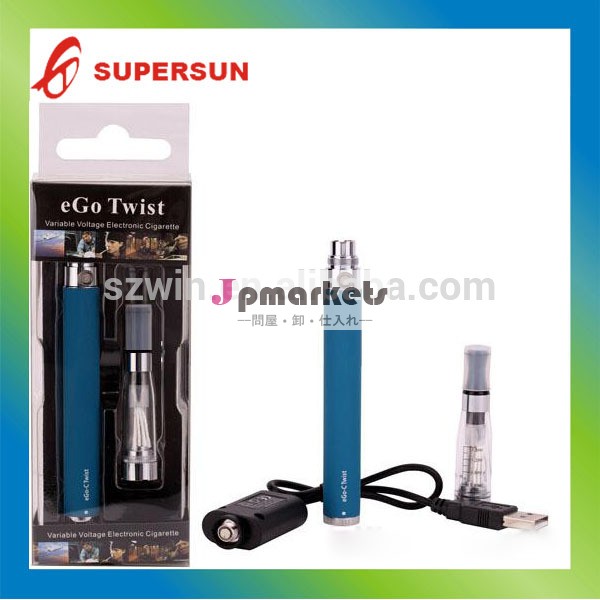 卸売電子タバコエゴce4,ツイスト、 evod、 h2,×6,mod自我cツイスト1300mahバッテリ問屋・仕入れ・卸・卸売り