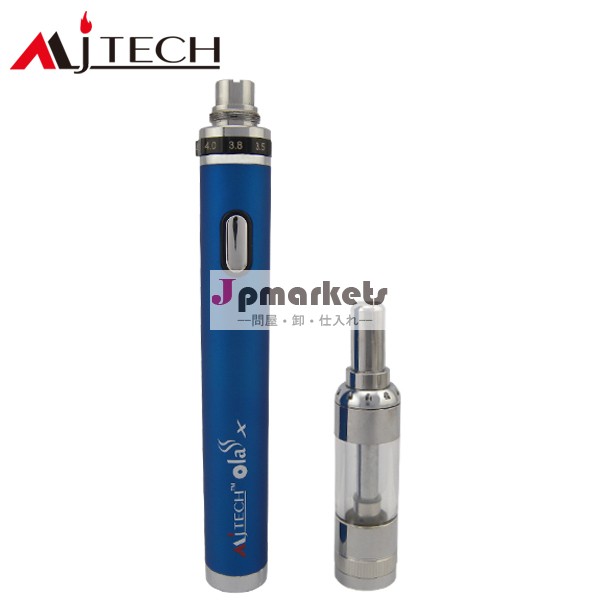 機械的な2つの充電方法modmod底部のボタンecigmjtechola×3.3-5.5vトップねじれの電圧問屋・仕入れ・卸・卸売り