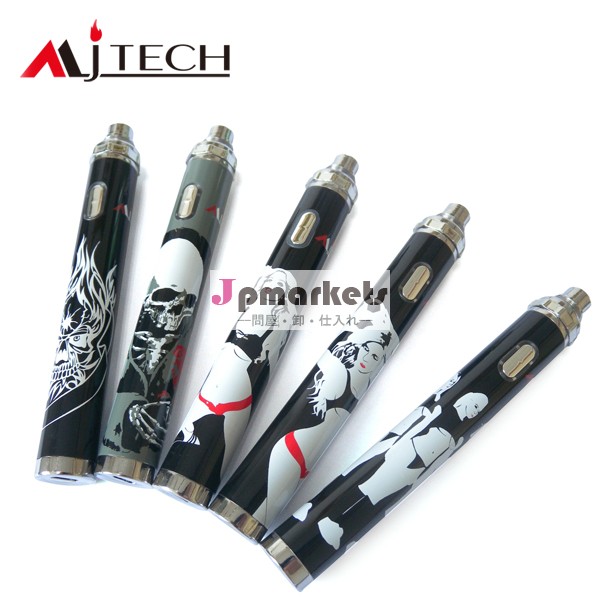 two charging ways mechanical mod electronic smoking vapor cigarette MJTech OLA X 3.3-5.5V top twist voltage問屋・仕入れ・卸・卸売り