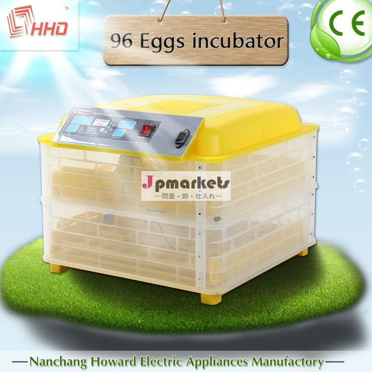 トップ販売の中小企業透明ceは承認された完全自動96卵インキュベーターの孵化の卵のための問屋・仕入れ・卸・卸売り