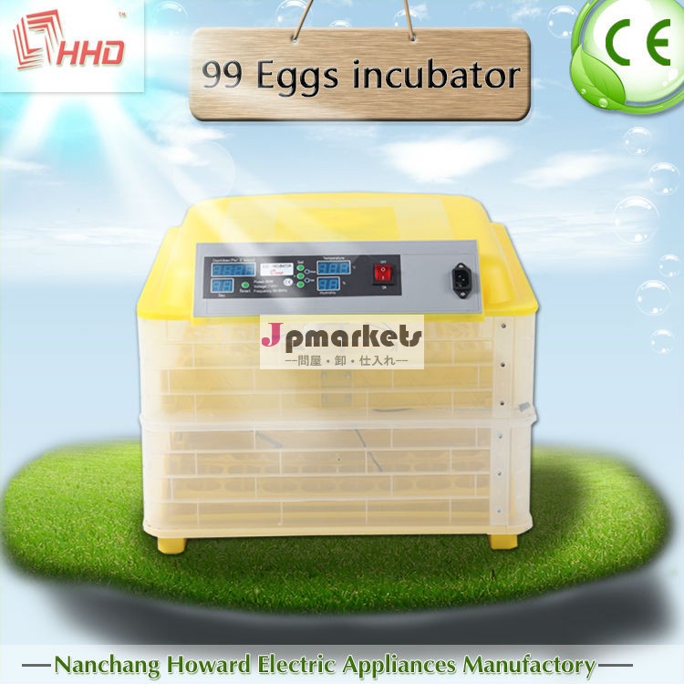 新しい96ミニ卵インキュベーター孵化のためのマニュアル鶏のアヒルの卵が孵化器を回す問屋・仕入れ・卸・卸売り