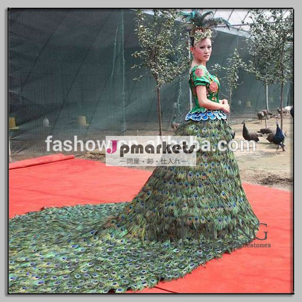 Feilang20-140cmクジャクの羽の結婚式の装飾のためのプルーム問屋・仕入れ・卸・卸売り
