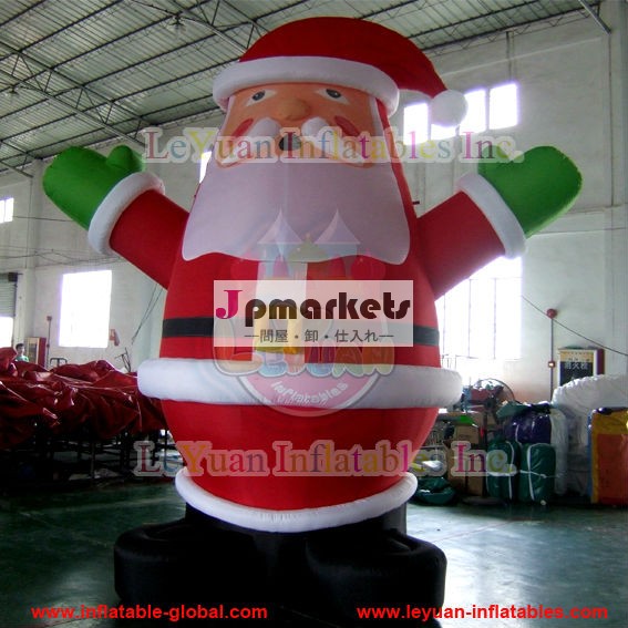 巨大なインフレータブルサンタクロース/クリスマスインフレータブルカスタムサイズを使用して問屋・仕入れ・卸・卸売り