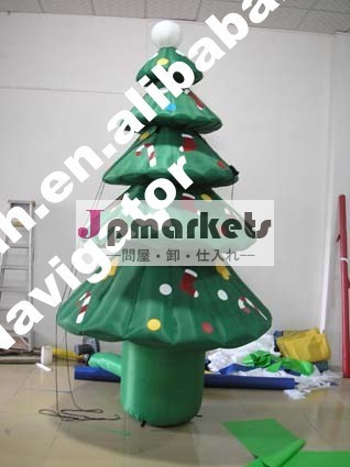 単純なインフレータブルクリスマスの装飾のためのクリスマスツリー問屋・仕入れ・卸・卸売り