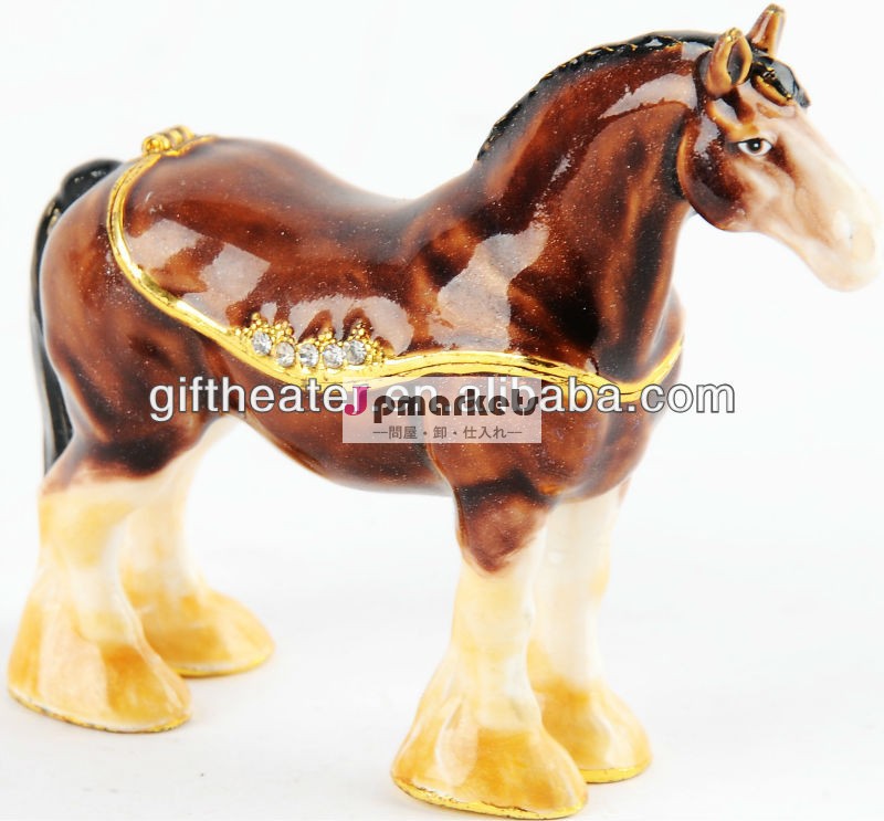 oemの動物の馬の小さなアクセサリーボックスジュエリーボックス問屋・仕入れ・卸・卸売り