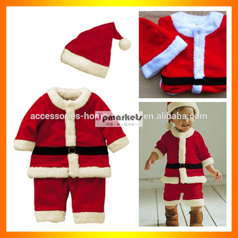 クリスマスクリスマス赤ちゃん少年少女の子供仮装衣装クラウスサンタの服問屋・仕入れ・卸・卸売り