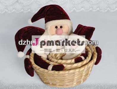 熱い販売のバスケット工芸自然手作りクリスマスのための問屋・仕入れ・卸・卸売り