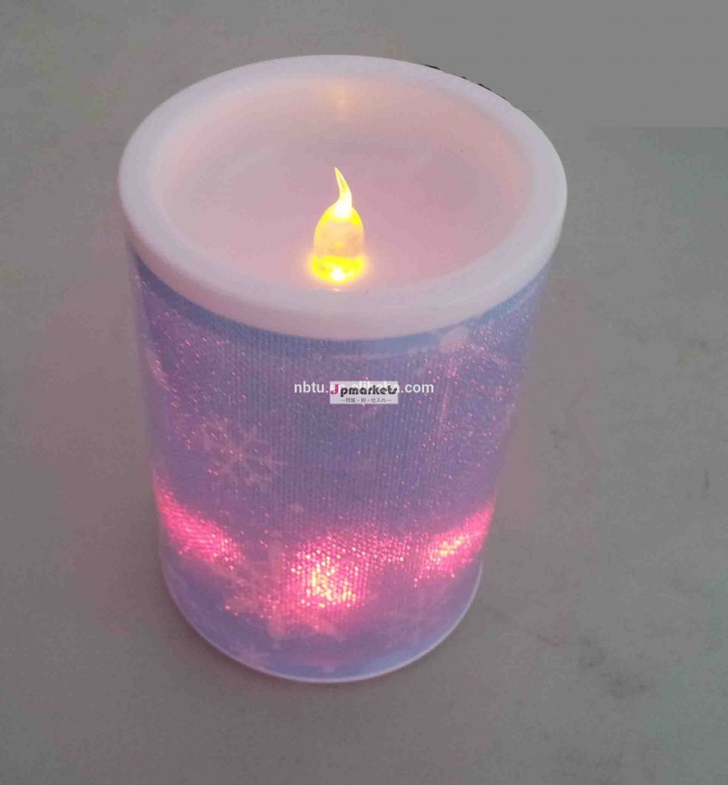 ledのキャンドルライトpvcの柱のフレームの色を変更する問屋・仕入れ・卸・卸売り