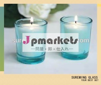 卸売ガラスの台座のキャンドルホルダー/ガラスのキャンドルカップ/ガラスのキャンドルホルダー問屋・仕入れ・卸・卸売り
