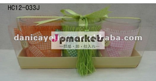 ガラスのティーライトホルダーs/3問屋・仕入れ・卸・卸売り
