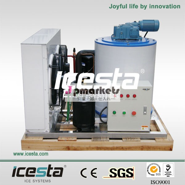 Icestaコンパクトフレーク氷のマシンのフレークアイスメーカーフレークの氷のプロデューサー( 3トン/day)問屋・仕入れ・卸・卸売り