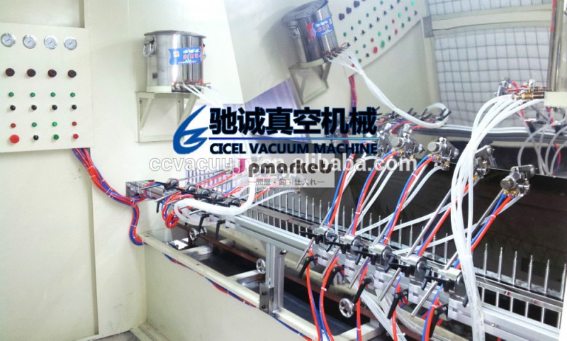 Cczk- 90auvコーティングマシン/uvスプレーライン、 irシステム/uv黄金の銀塗装ライン問屋・仕入れ・卸・卸売り