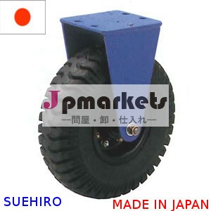 スエヒロキャスターヘビーデューティータイヤ機械工業日本製リジッドタイプのキャスターlvnpthree輪バイク問屋・仕入れ・卸・卸売り