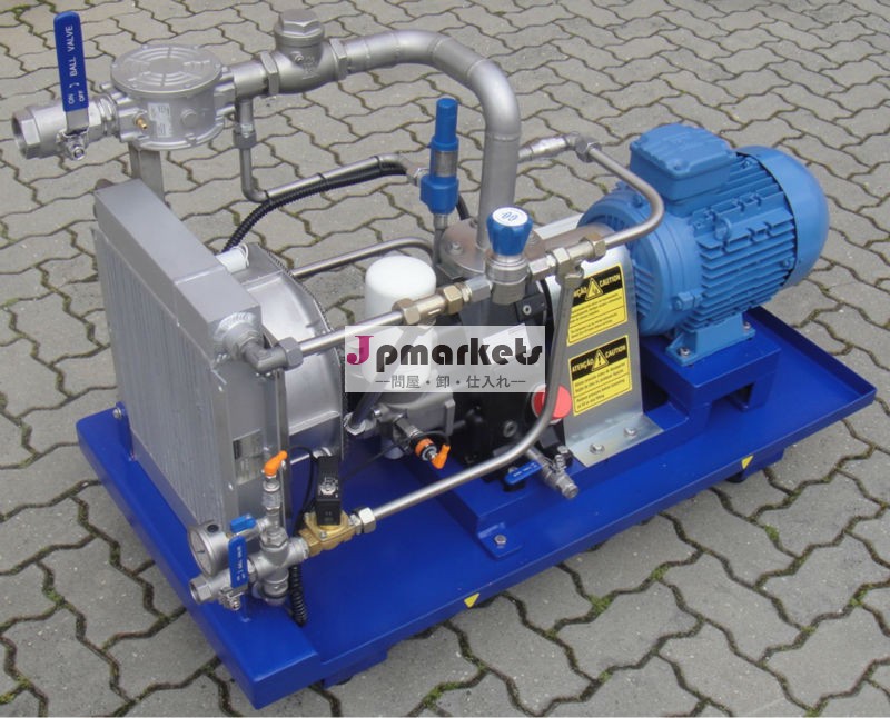 バイオガスコンプレッサーアトラスseismcb907.5kw400v/50hz12バール問屋・仕入れ・卸・卸売り